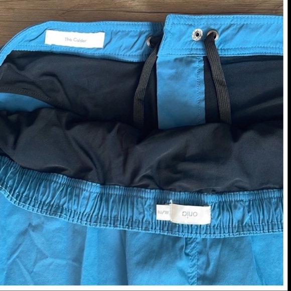 Onia NWT Men’s Calder Elastic Range Swim Trunks 5" - Picture 6 of 7